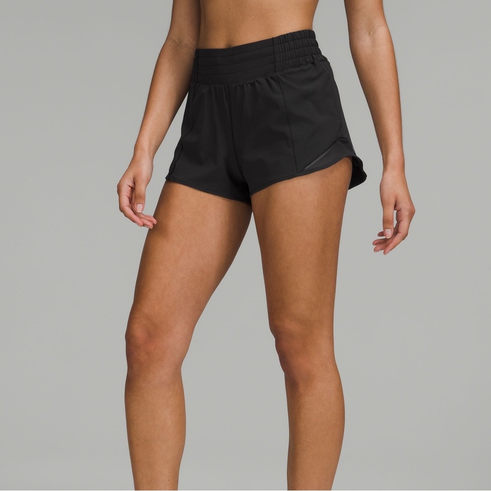 Lululemon Hotty Hot Black Shorts